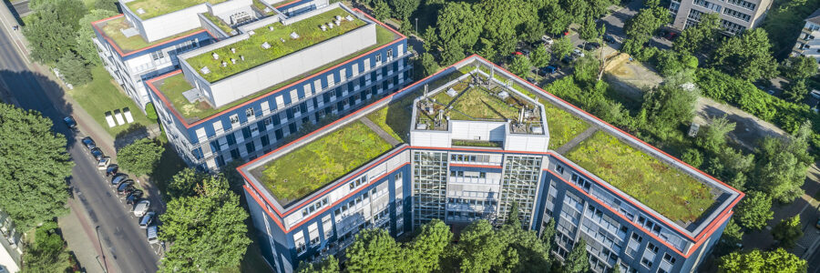 Life Science Center Gebäude Vogelperspektive