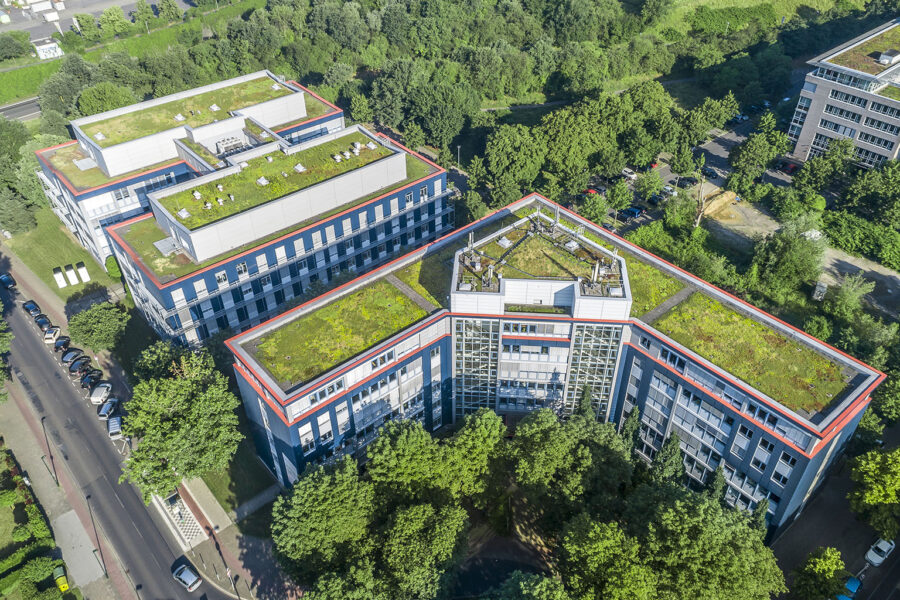Life Science Center Gebäude Vogelperspektive