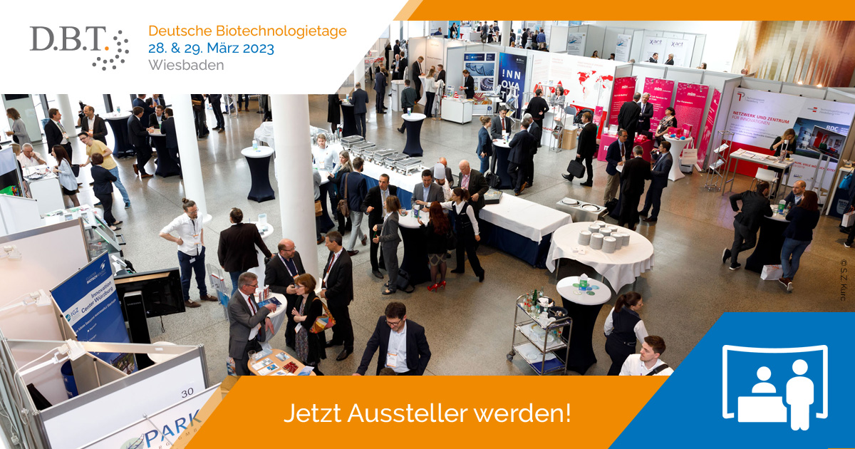Deutsche Biotechnologietage 2023 in Wiesbaden